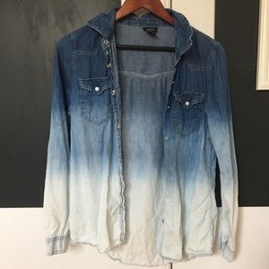 Ombré jean shirt